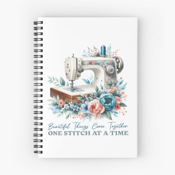 Item preview, Floral sewing machine in flowers designed and sold by InspireGlow.