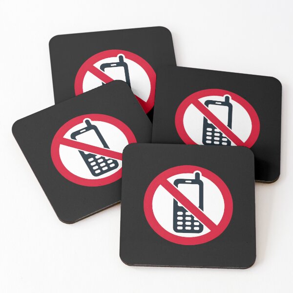 Item preview, No Phones Sign designed and sold by FrostyFrisby.