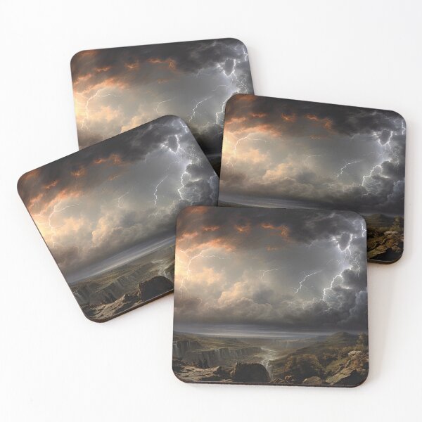 Item preview, Storm over the Garden of Eden designed and sold by OccultDreams.