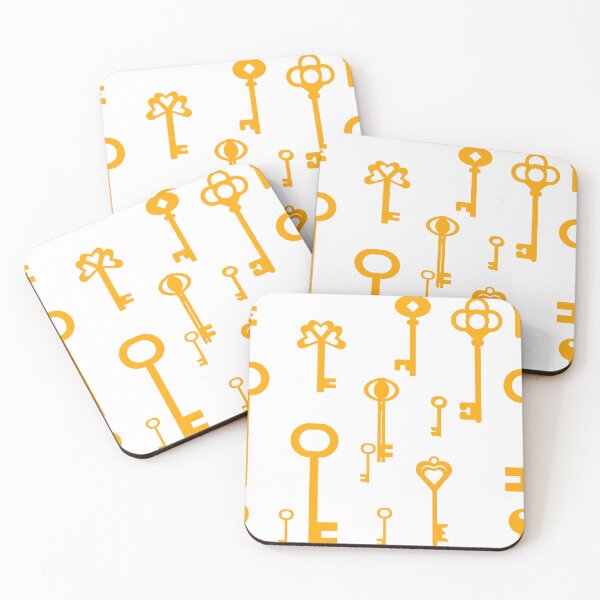 Item preview, Raining gold yellow keys designed and sold by BritishDelights.