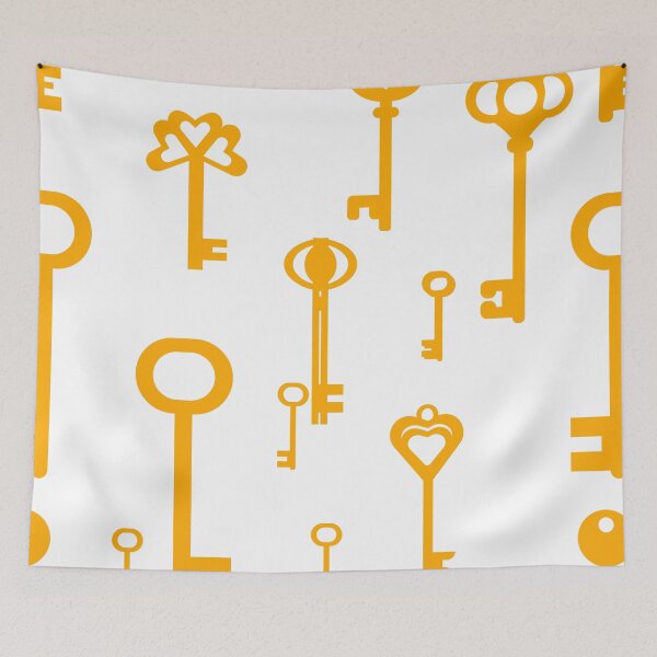 Item preview, Raining gold yellow keys designed and sold by BritishDelights.