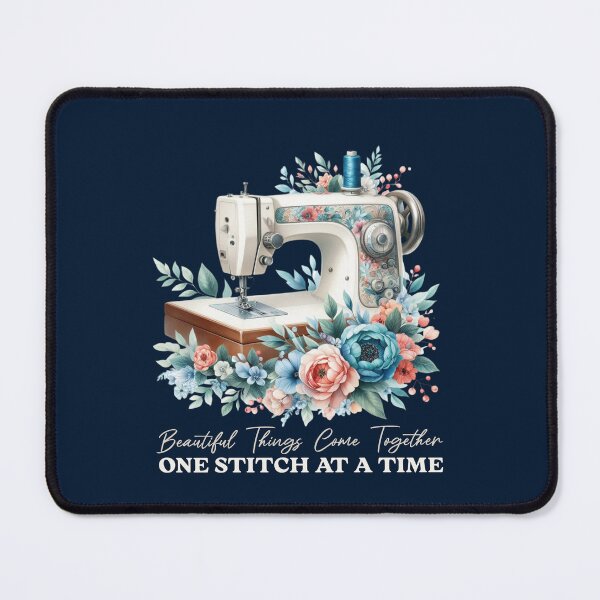 Item preview,  Floral sewing machine in flowers designed and sold by InspireGlow.