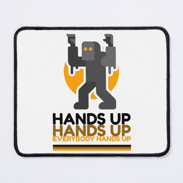 Item preview, HANDS UP EVERYBODY HANDS UP designed and sold by Hardstyle-Tees.