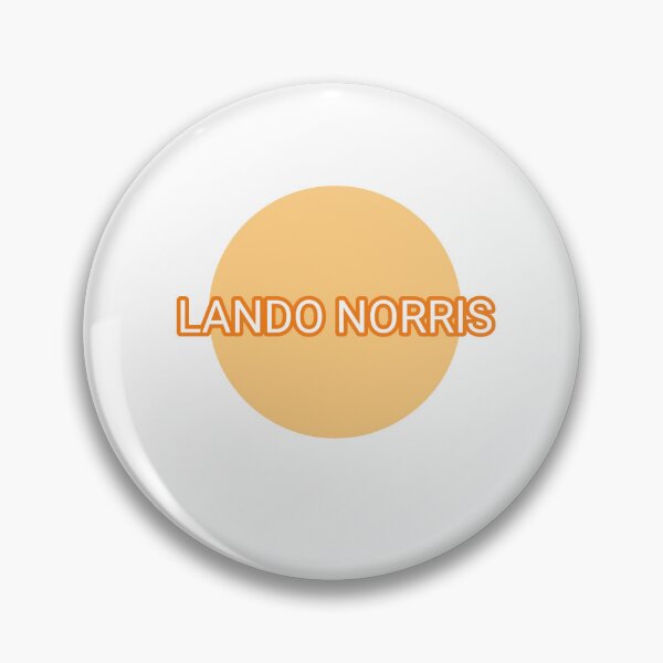 Item preview, Lando Norris orange circle designed and sold by TheGrandShopp.