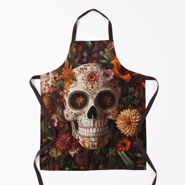 Item preview, Floral Sugar Skull designed and sold by KatanaCreative.