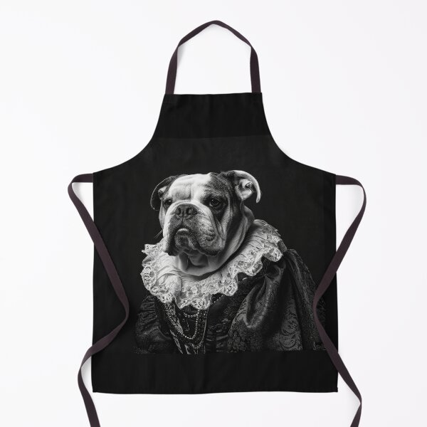 Item preview, Bulldog in Victorian Era Dress Vintage Art designed and sold by redstar19.
