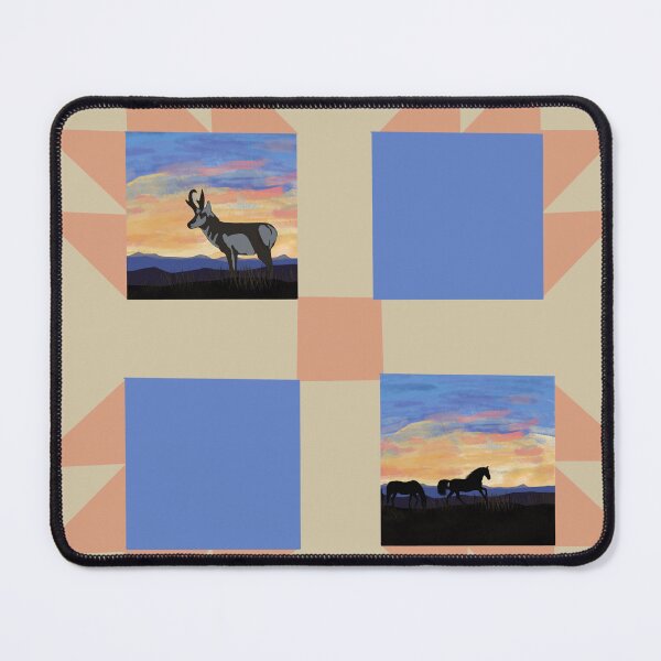 Item preview, Quilted western sunset designed and sold by SaintsPlace.