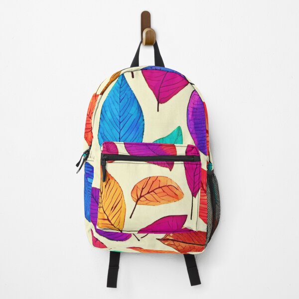 Item preview, Rainbow Leaves: Captivating Pattern designed and sold by Health And Fitness Posts e-Store.