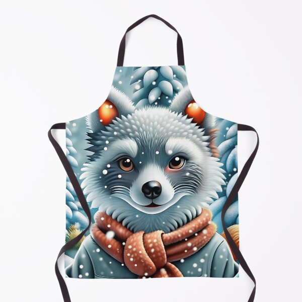 Item preview, A cute wolf cub walks in the forest designed and sold by ArtBoom73.