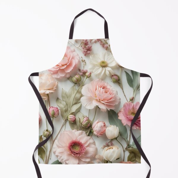 Item preview, Dried Flowers Art- Peach, Green and Cream Pastel designed and sold by Witsprings.