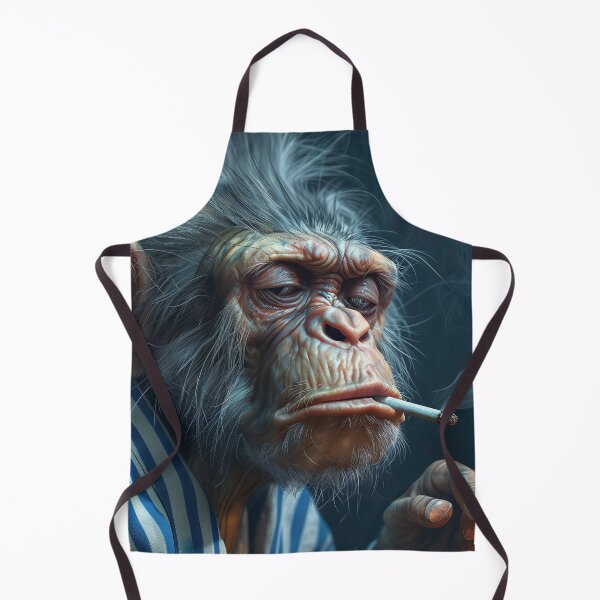Item preview, Smoker monkey designed and sold by PricklyPeanut.