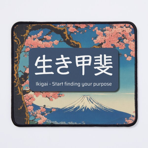 Item preview, Ikigai meaning - Finding purpose in life, the reason of being designed and sold by Magical-bear.