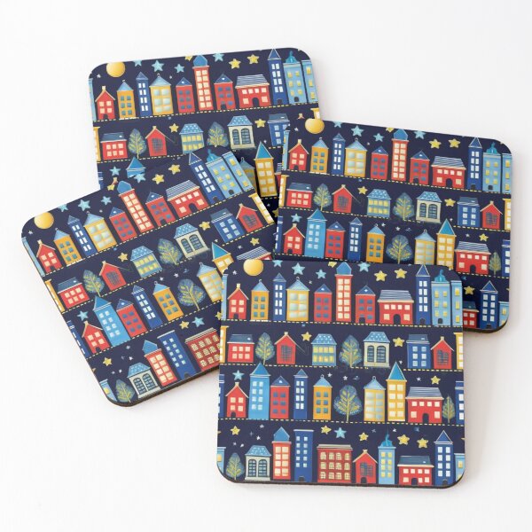 Item preview, Fun Nighttime City Decoupage designed and sold by YuckyCat.
