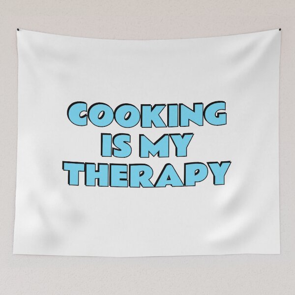 Artikelvorschau, Kochen ist meine Therapie entworfen und verkauft von Inspirationmotivation.
