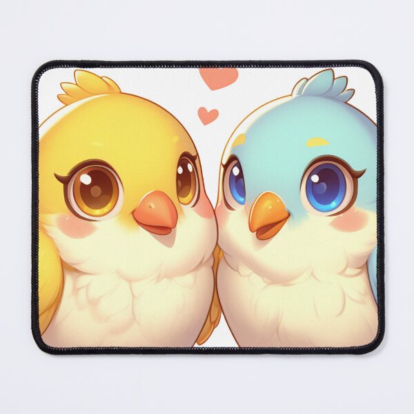 Item preview, Cute Agaporni Lovebirds Couple | Art1 designed and sold by GsnDream.