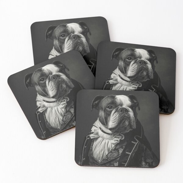 Item preview, Bulldog in Victorian Era Gentleman Suit Vintage Art designed and sold by redstar19.