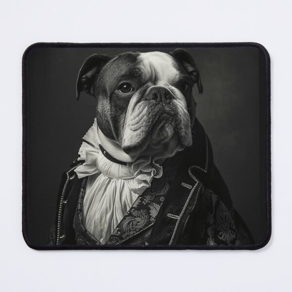 Item preview, Bulldog in Victorian Era Gentleman Suit Vintage Art designed and sold by redstar19.