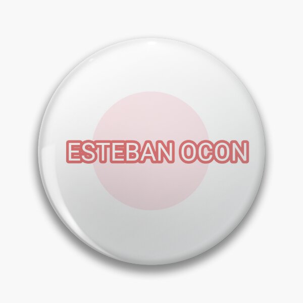 Item preview, Esteban Ocon pink circle designed and sold by TheGrandShopp.