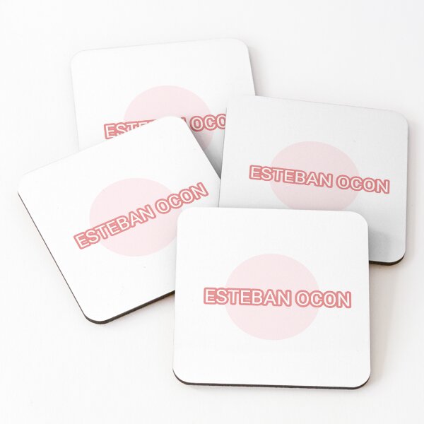 Item preview, Esteban Ocon pink circle designed and sold by TheGrandShopp.