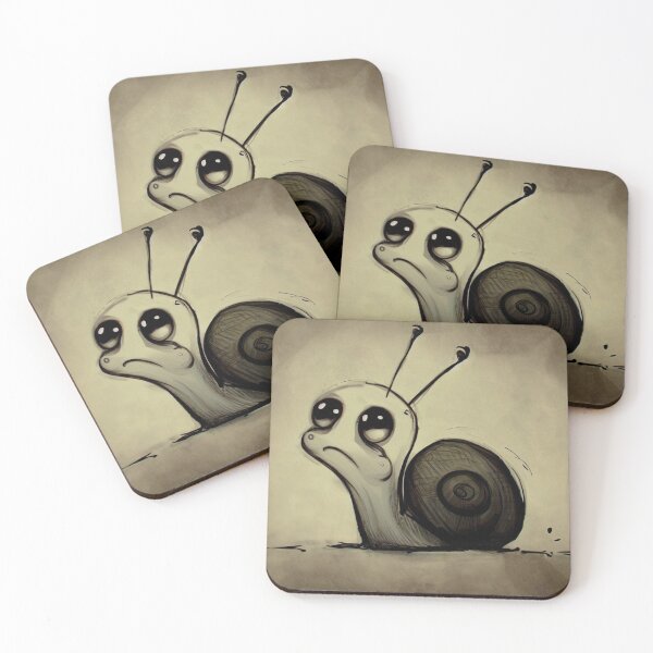 Item preview, Sad snail designed and sold by Donkey's Salad.