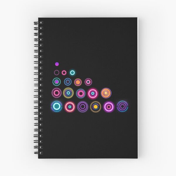 Item preview, Fluorescent Retro Circles  designed and sold by MarieSusan.