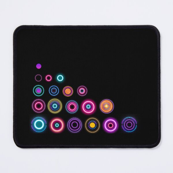 Item preview, Fluorescent Retro Circles designed and sold by MarieSusan.