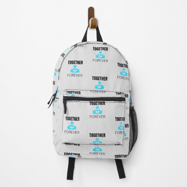 Item preview, Together Forever Quote - Black & Light Blue designed and sold by Vishnu Rajbhar.