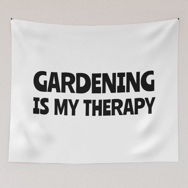 Artikelvorschau, Gartenarbeit ist meine Therapie entworfen und verkauft von Inspirationmotivation.