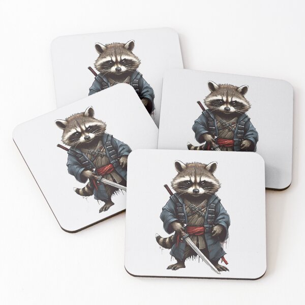 Item preview, Raccoon with a sword designed and sold by Nazardes.