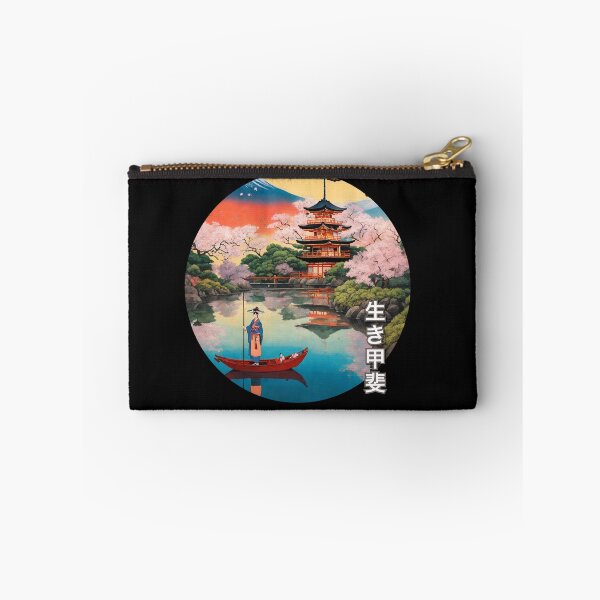 Item preview, Ikigai - Japanese Painting background print designed and sold by Magical-bear.