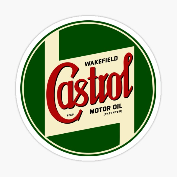 Castrol Oil Stickers for Sale | Redbubble