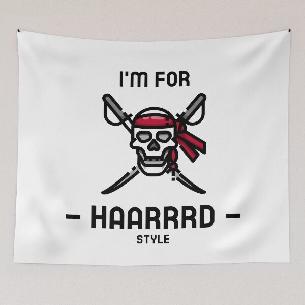 Item preview, I'M FOR HAARRRDSTYLE  designed and sold by Hardstyle-Tees.