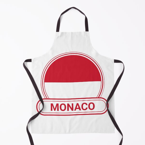 Item preview, Monaco Country Badge - Monte Carlo Monaco Flag designed and sold by chrisrivait.