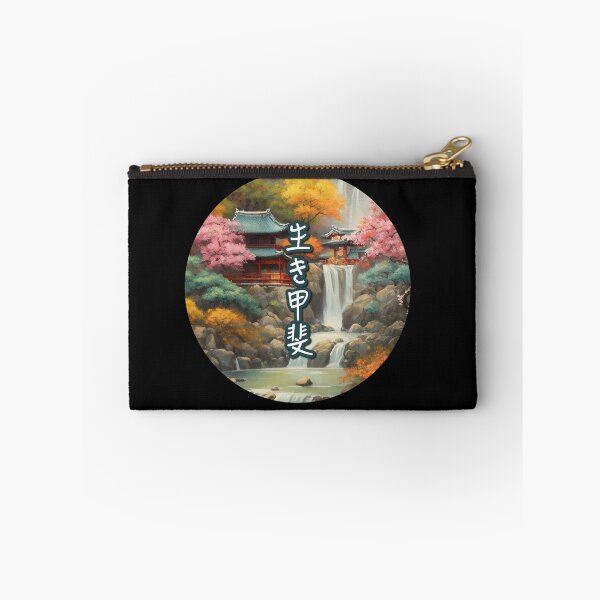 Item preview, Ikigai - Japanese Painting background print, finding happiness and happiness in life designed and sold by Magical-bear.