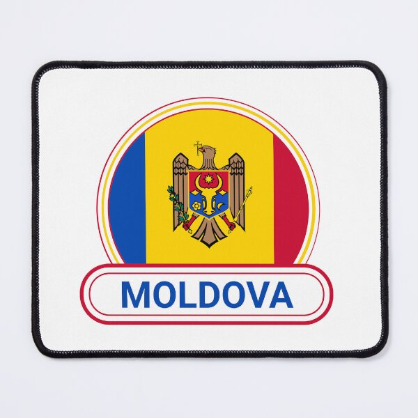Item preview, Moldova Country Badge - Moldova Flag designed and sold by chrisrivait.