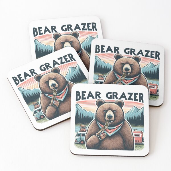 Item preview,  Bear Grazer designed and sold by bouslama_shop  ⭐️⭐️⭐️⭐️⭐️.