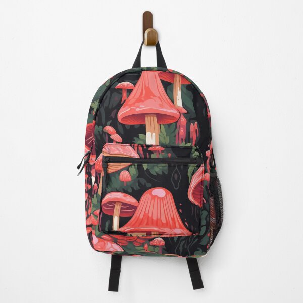 Item preview, Mushroom mayhem, seamless pattern digital arts designed and sold by Panom Suavichien.