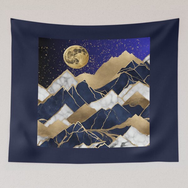 Item preview, Golden Mountains At Midnight designed and sold by MarzenaKa.