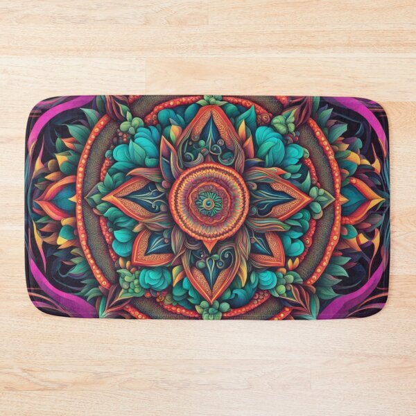 Item preview, Decorative Floral Design Sumandalam  designed and sold by Owl-o-the-wisp.