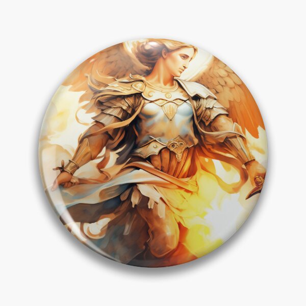 Item preview, Archangel Saint Michael Artwork designed and sold by AdamesArtStudio.