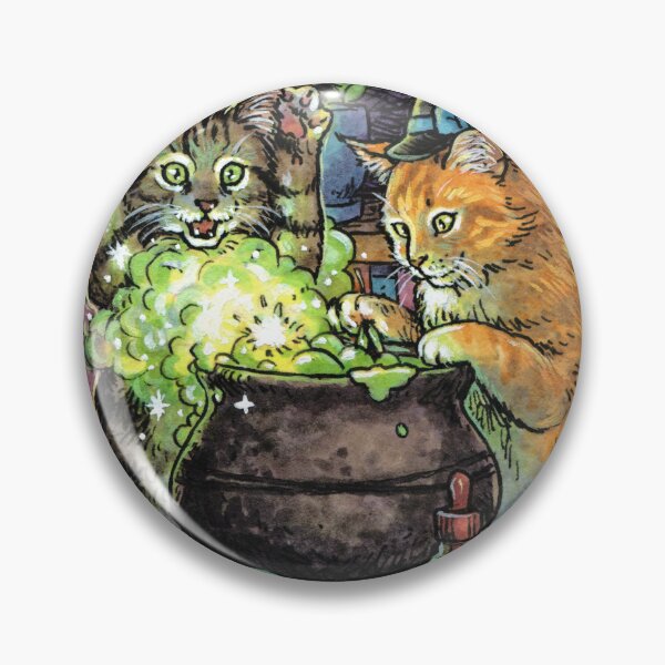 Item preview, Witchy Kittens Making Potions! designed and sold by Elisabeth Alba Illustration.