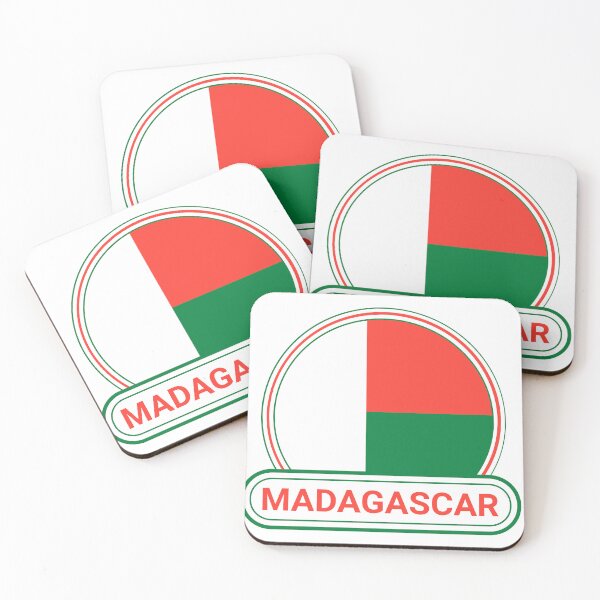 Item preview, Madagascar Country Badge - Madagascar Flag Malagasy Flag designed and sold by chrisrivait.