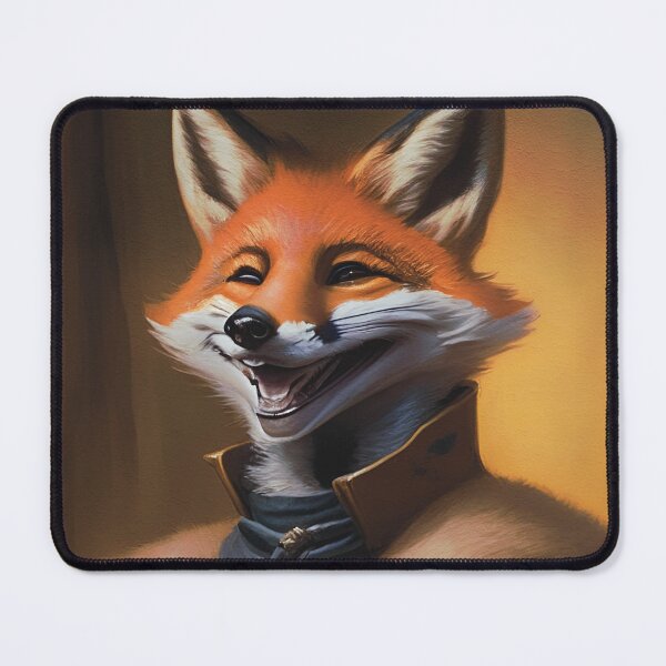 Item preview, The French Musketeer, Fox Anthropomorphic Artwork designed and sold by Elliott G.W..