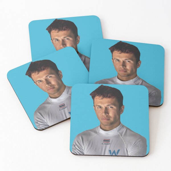 Item preview, Alex Albon F1 Driver Serious Face Williams F1 Team Logan Sargeant Teammate designed and sold by FormulaGTee1.