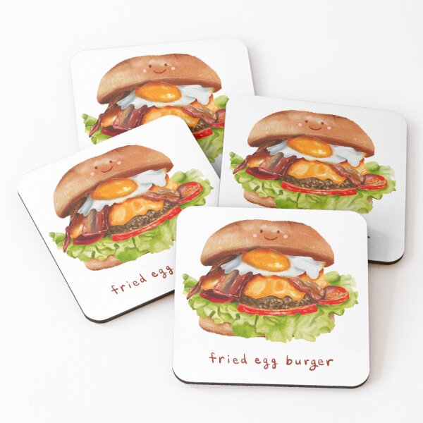 Item preview, Cute Fried Egg Burger designed and sold by namibear.