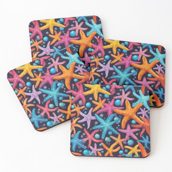 Item preview, coloured starfish designed and sold by Vilemo.