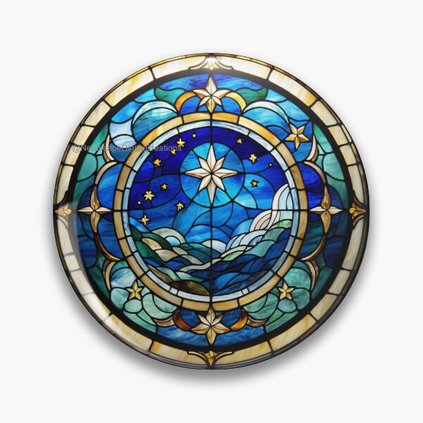 Artikelvorschau, Stained Glass Window entworfen und verkauft von NerdscapeDC.