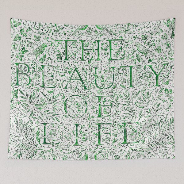 Item preview, The Beauty of Life Mint William Morris Vintage designed and sold by GuyBlank.