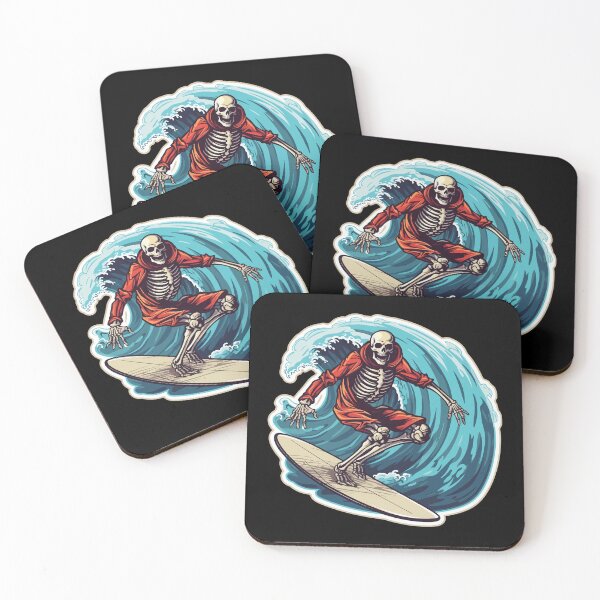 Item preview, Skeleton Surfer - Thrill Seeker designed and sold by VelvetRoom.
