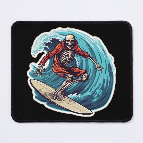 Item preview, Skeleton Surfer - Thrill Seeker designed and sold by VelvetRoom.